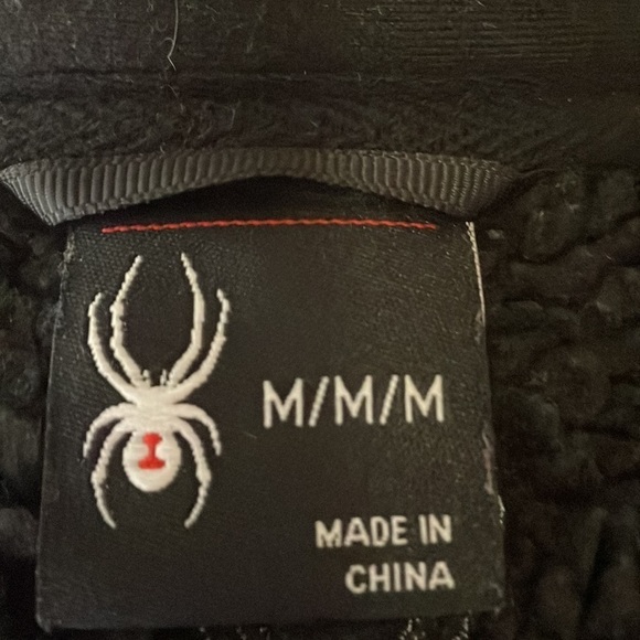 SPYDER Faux Fur Lined Lightweight Jacket Size Medium - Picture 9 of 12